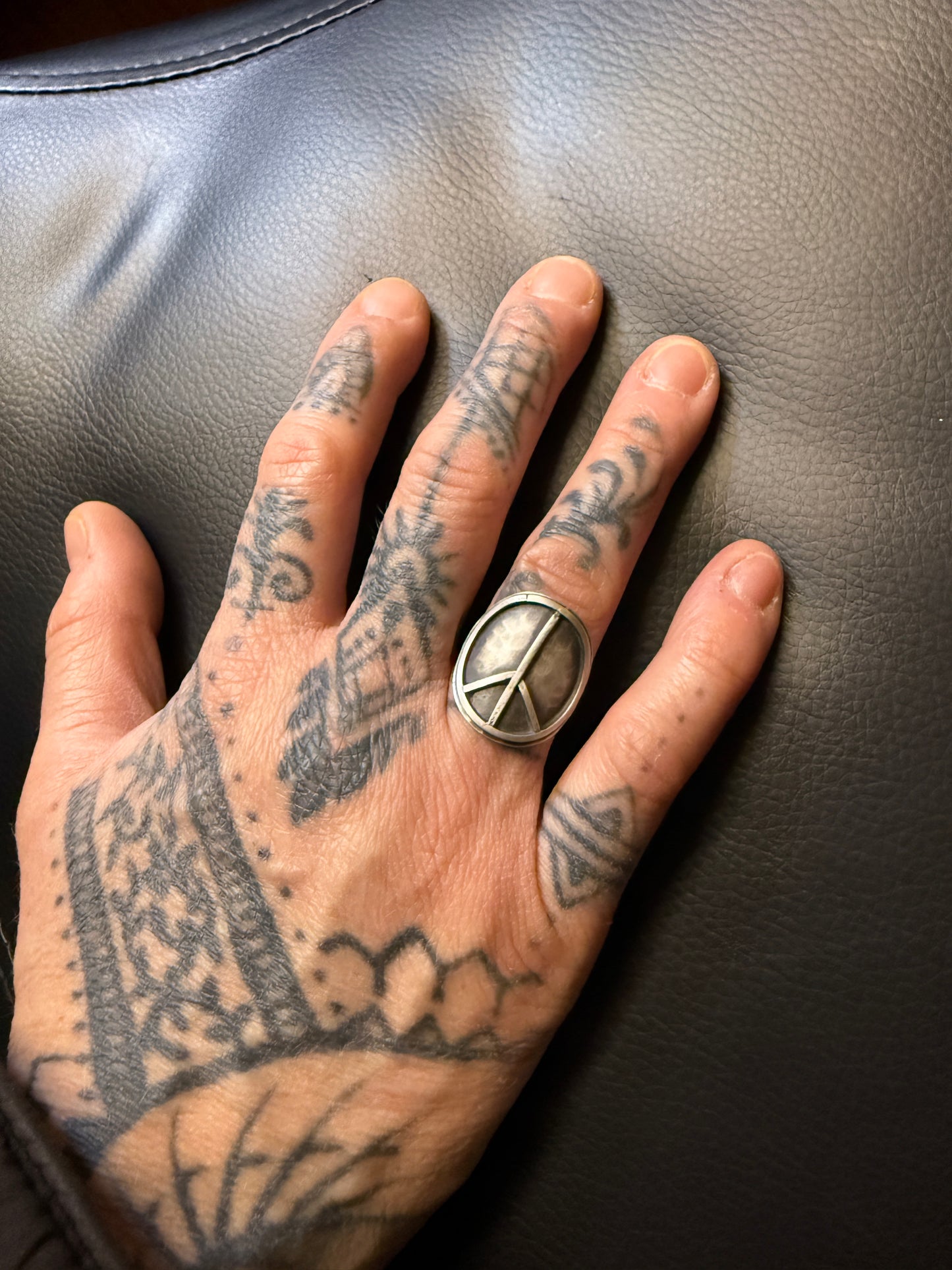 Peace Ring- US Size 7