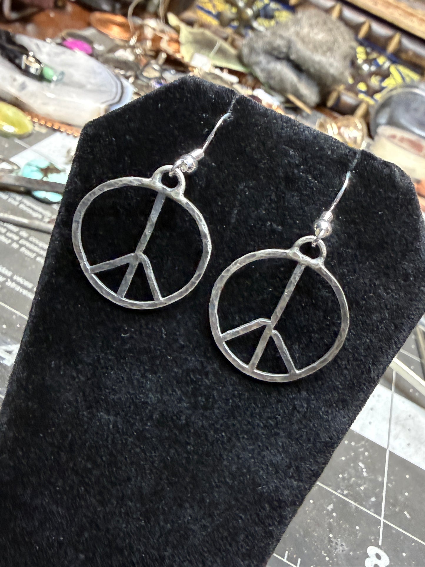 Peace Sign Earrings