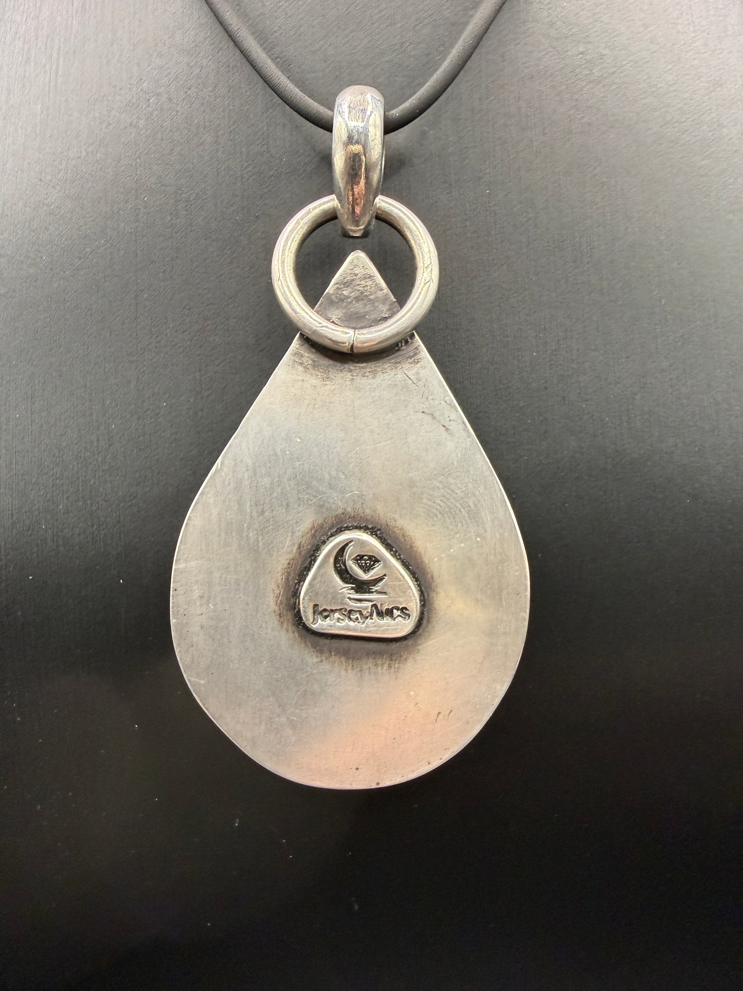 Jasper & Star Garnet Pendant in Sterling & Fine Silver
