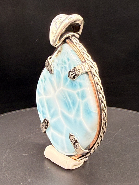 AAAA Grade Larimar Statement Piece
