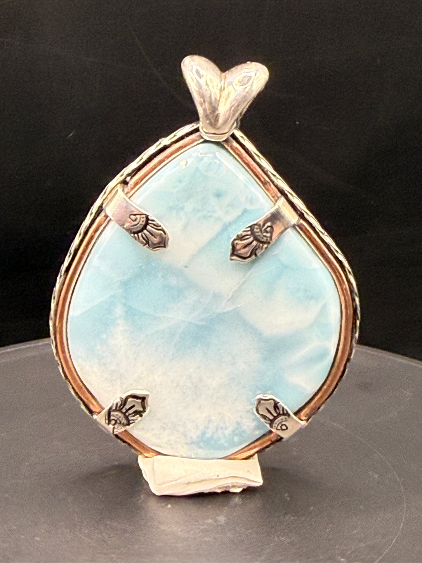 AAAA Grade Larimar Statement Piece
