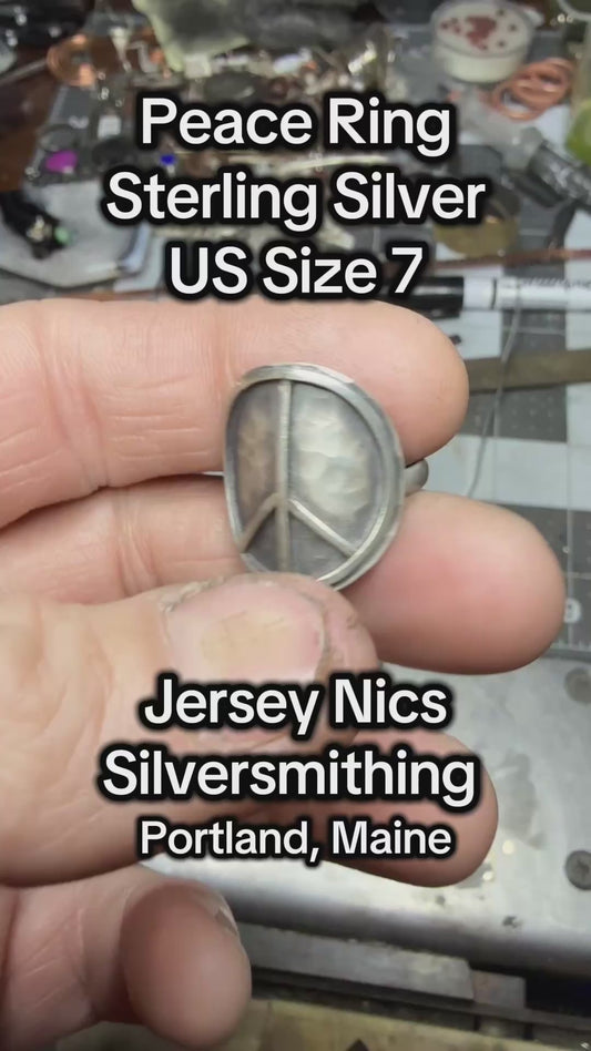 Peace Ring- US Size 7