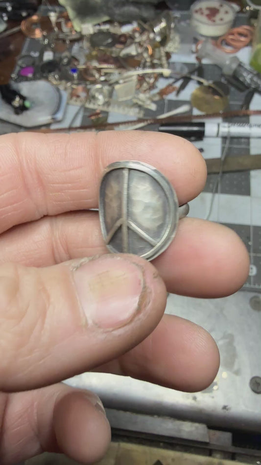 Peace Ring- US Size 7